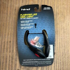 Hind LED Heel Light in Red and Black